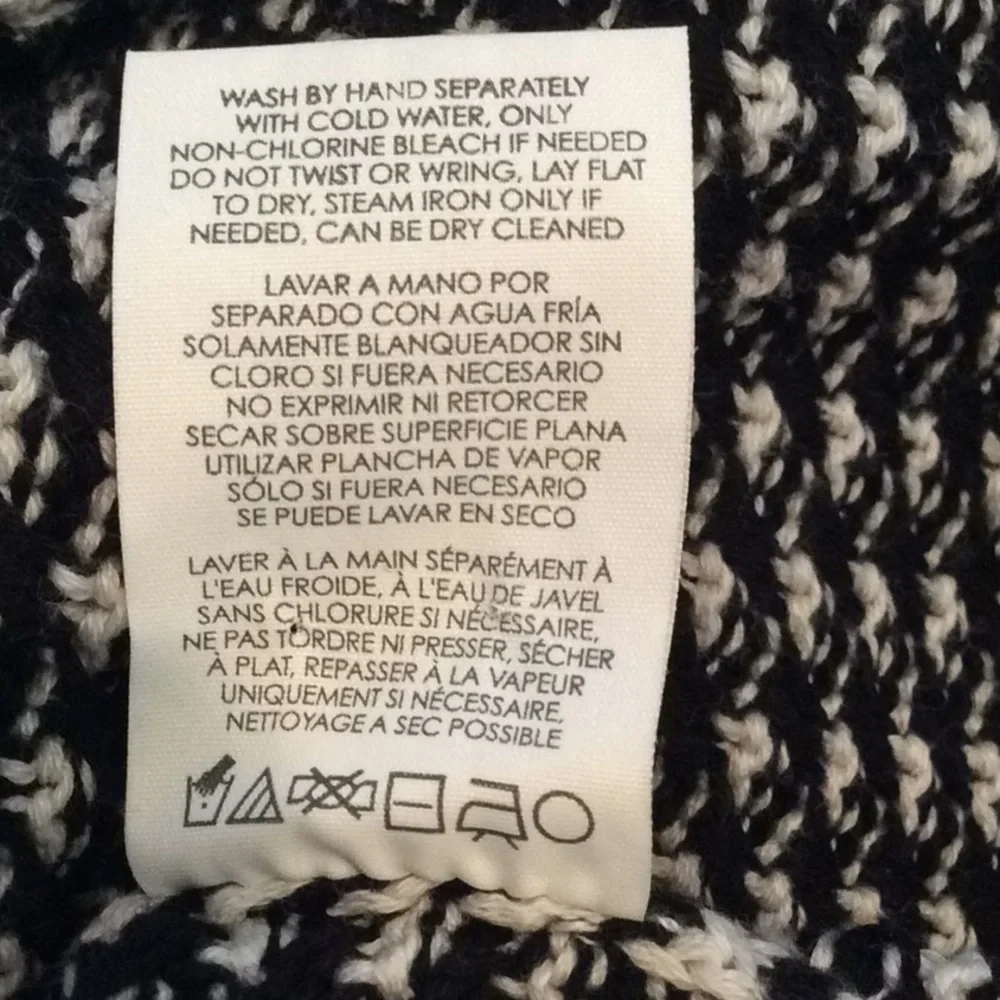 NWOTS CAbi Fergie Turtleneck Sweater Split Front - Picture 8 of 8